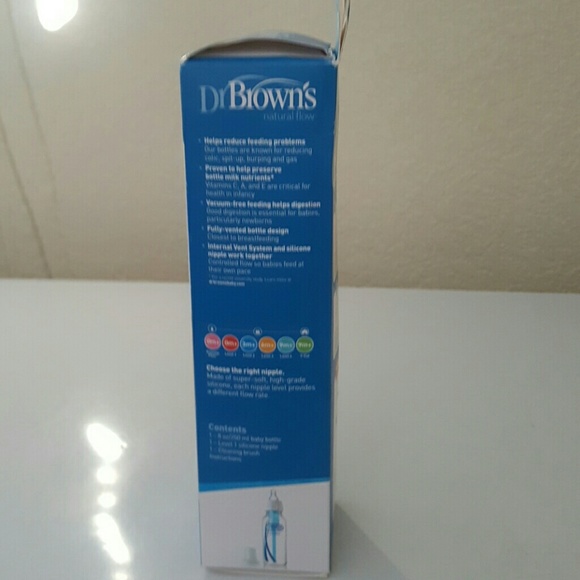 Dr Browns natural flow baby bottle - Picture 4 of 5